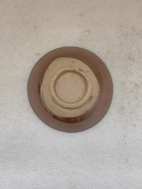 古玩陶瓷磁州窯紫金釉茶碗拍賣，當前價格198元