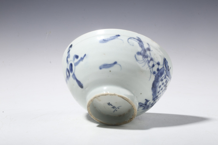 中国古磁器　清青花高碗 中国古磁器 清青花高碗 - メルカリ