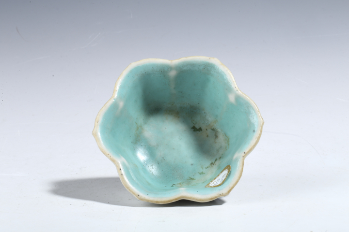 古玩陶瓷清晚·粉彩花鳥紋小貢碗拍賣,當前價格980元