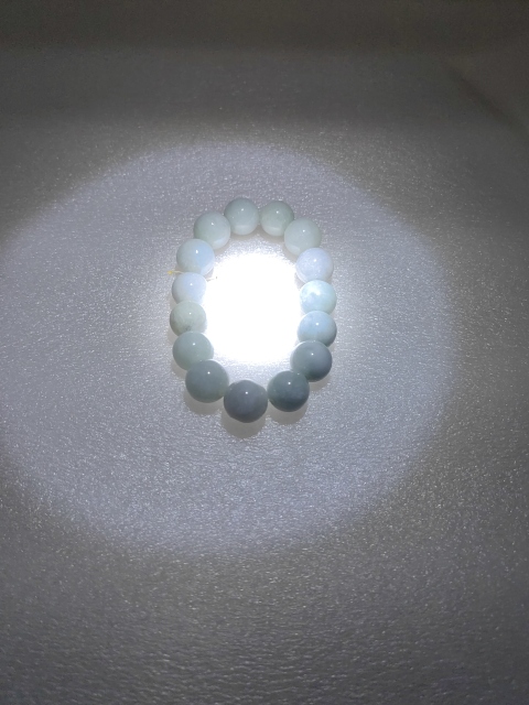 古玩玉器天然翡翠手串拍賣，當前價格260元