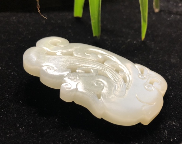 古玩玉器清和田玉雕“鳳鳥佩”拍賣,當前價格25000元