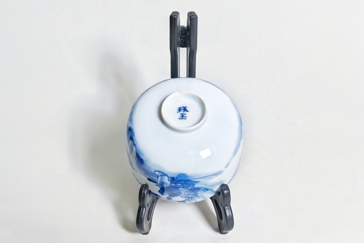 古玩陶瓷清晚期·青花細(xì)路竹林七賢紋缸式杯拍賣,當(dāng)前價(jià)格3800元