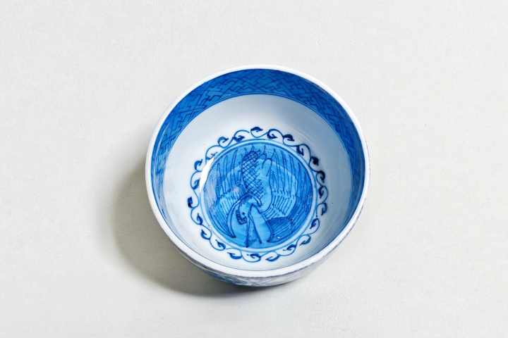 古玩陶瓷清晚期·青花細(xì)路竹林七賢紋缸式杯拍賣,當(dāng)前價(jià)格3800元
