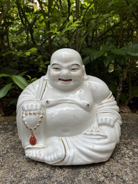 古玩陶瓷彌勒佛塑像拍賣，當(dāng)前價格200元