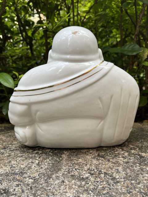 古玩陶瓷彌勒佛塑像拍賣，當(dāng)前價格200元