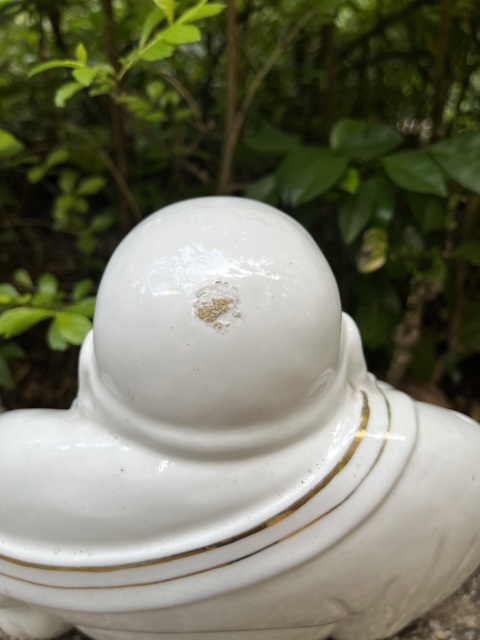 古玩陶瓷彌勒佛塑像拍賣，當(dāng)前價格200元