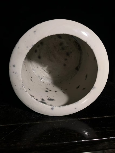 古玩陶瓷翡翠綠釉筆筒拍賣,當(dāng)前價格4600元