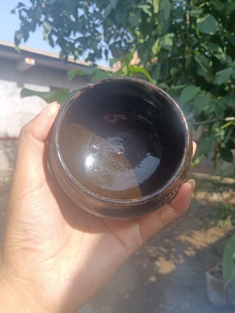 古玩陶瓷元末明初～茶葉沫釉鐵銹花香爐拍賣(mài)，當(dāng)前價(jià)格118元