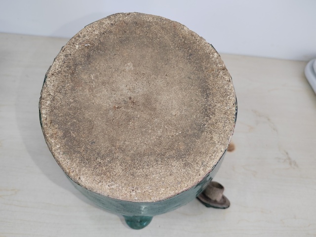 古玩陶瓷綠釉壺拍賣，當前價格300元