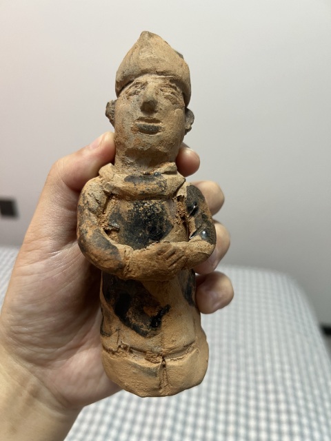 古玩陶瓷建窯系人物瓷塑真品鑒賞圖