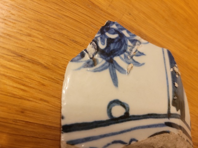 古玩陶瓷元青花瓷片標本拍賣，當前價格800元