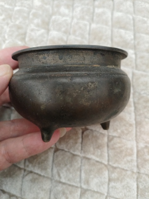 古玩銅器銅香爐拍賣,當前價格2800元