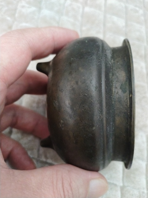 古玩銅器銅香爐拍賣,當前價格2800元