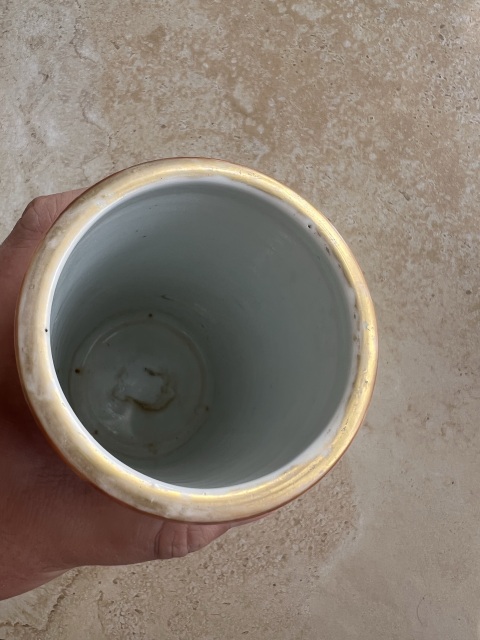 古玩陶瓷咸豐·廣彩人物筆筒拍賣,當前價格5500元