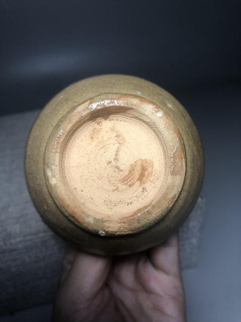 古玩陶瓷鱔魚黃釉蓋罐拍賣,當前價格2200元