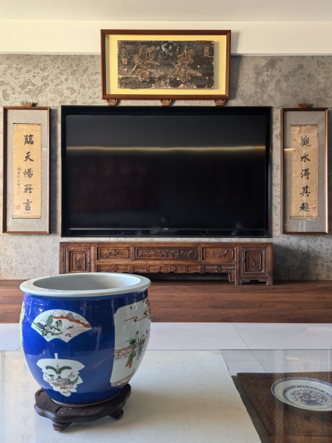 古玩字畫清代書法名家(孔憲淞)《觀水臨天》五言聯拍賣,當前價格16888元