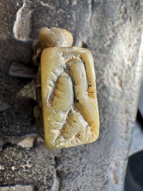 古玩雜項夏代，雙獸頭鈕印（珠博入盒）拍賣，當前價格11000元