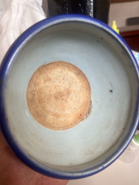 古玩陶瓷清中期·霽藍(lán)釉香爐拍賣,當(dāng)前價(jià)格1500元