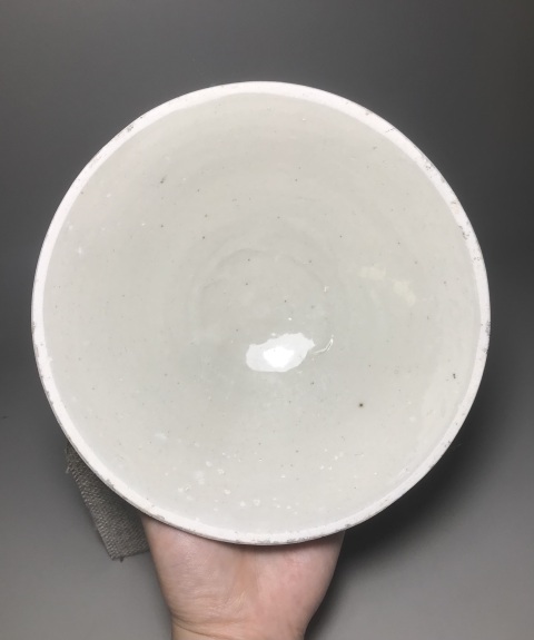 古玩陶瓷青白釉梅花斗笠大碗拍賣,當前價格0元