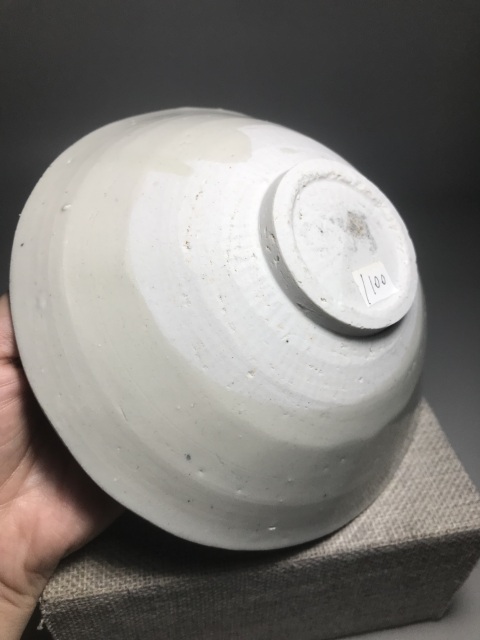古玩陶瓷青白釉梅花斗笠大碗拍賣,當前價格0元