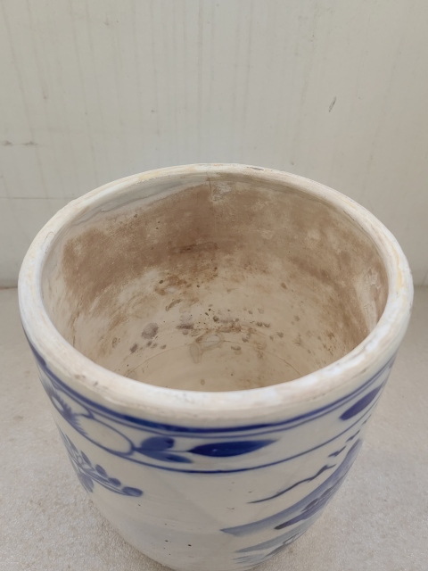 古玩陶瓷青花山水人物紋筆筒拍賣,當前價格550元