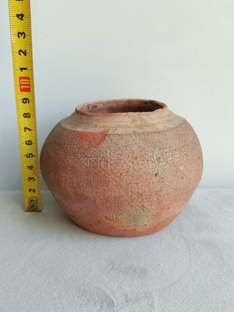 古玩陶瓷春秋印紋硬陶罐拍賣，當前價格1600元