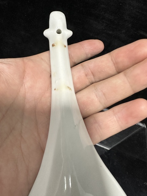 古玩陶瓷清光緒青花八仙人物大勺拍賣，當前價格1200元