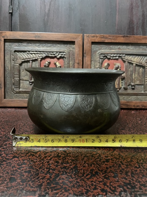 古玩銅器銅香爐拍賣,當前價格1000元