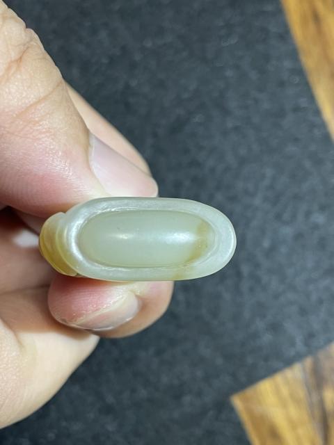 古玩玉器新疆和田玉雕“元寶”拍賣，當(dāng)前價(jià)格3299元