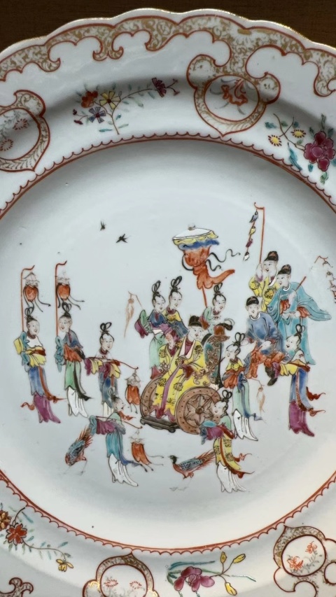 古玩陶瓷康熙五彩鈴鐺杯標本拍賣，當前價格1280元