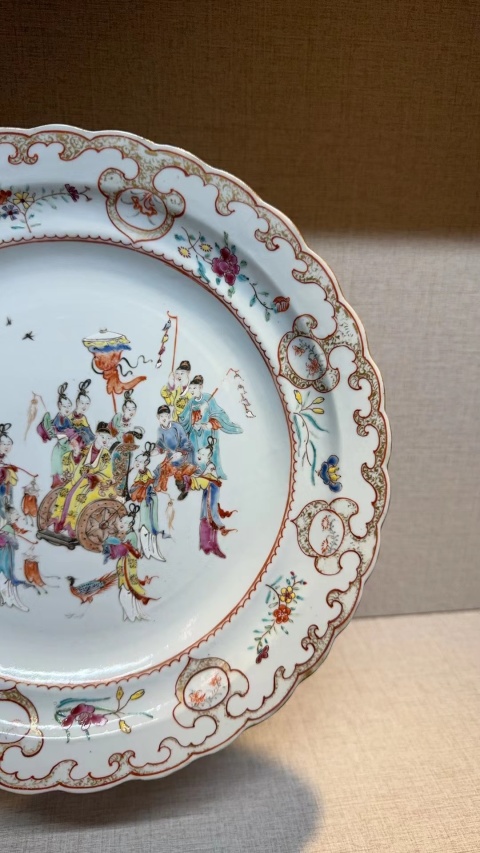 古玩陶瓷康熙五彩鈴鐺杯標本拍賣，當前價格1280元