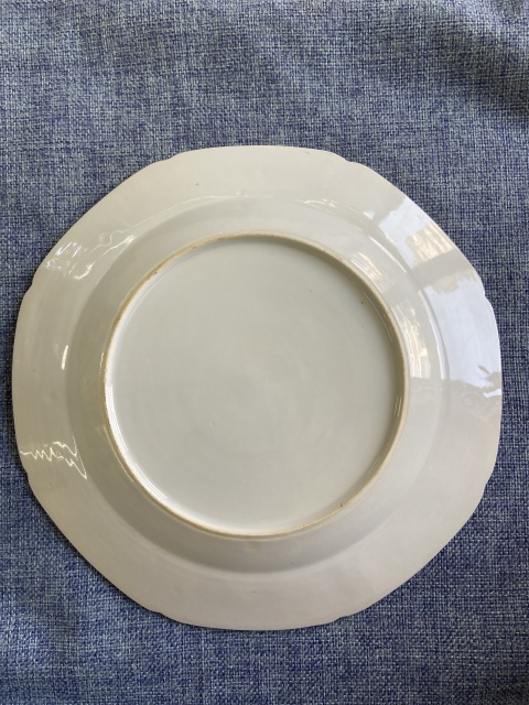 古玩陶瓷乾隆山水紋青花盤拍賣,當前價格5000元