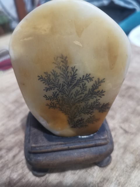 古玩玉器巴林石,水草花觀賞石擺件拍賣,當前價格555元