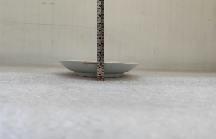 古玩陶瓷粉彩福壽紋喜字盤拍賣,當前價格168元