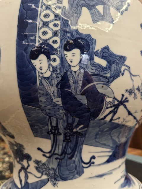 古玩陶瓷郭子儀拜壽將軍罐拍賣,當前價格48888元