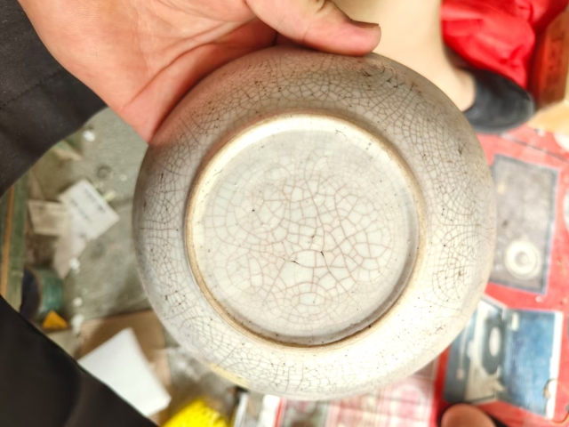 古玩陶瓷哥釉墩式碗拍賣,當(dāng)前價格100000元