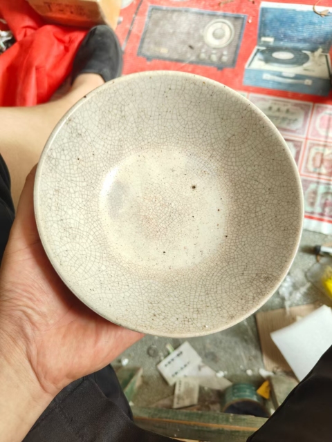 古玩陶瓷哥釉墩式碗拍賣,當(dāng)前價格100000元