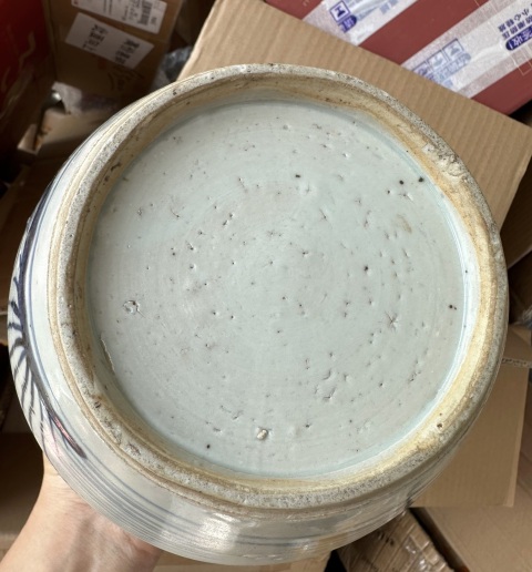古玩陶瓷青花歲寒三友圖蓋罐拍賣,當前價格4500元