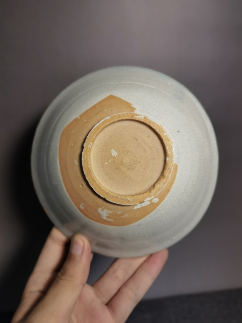 古玩陶瓷【釉水發(fā)色都不錯】南宋青白釉出筋面包碗拍賣,當前價格0元