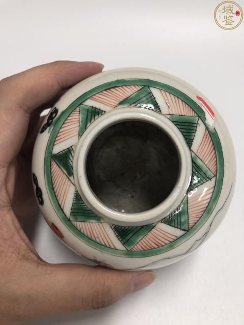 古玩陶瓷清晚民國五彩人物故事罐拍賣，當前價格1000元