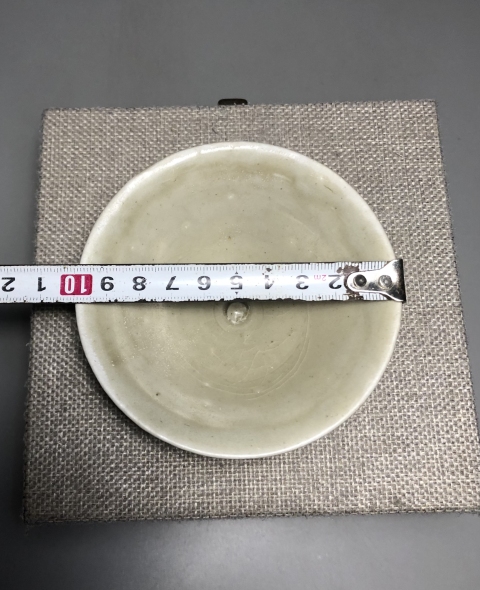 古玩陶瓷宋,青釉雞心斗笠盞拍賣,當(dāng)前價格1600元