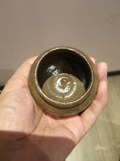古玩陶瓷元末明初～茶葉末釉茶入拍賣，當(dāng)前價(jià)格0元