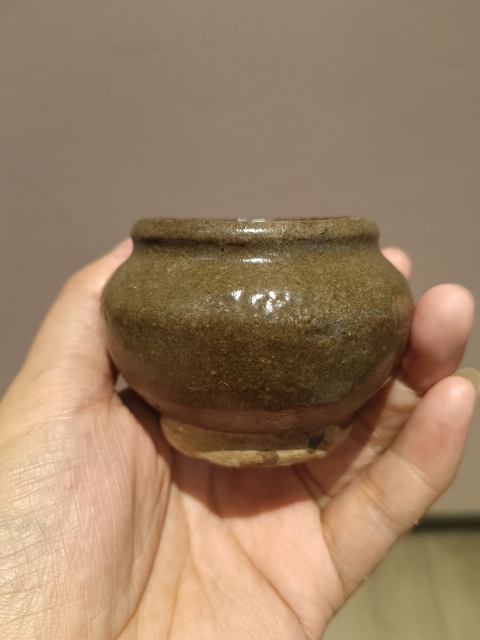 古玩陶瓷元末明初～茶葉末釉茶入拍賣，當(dāng)前價(jià)格0元