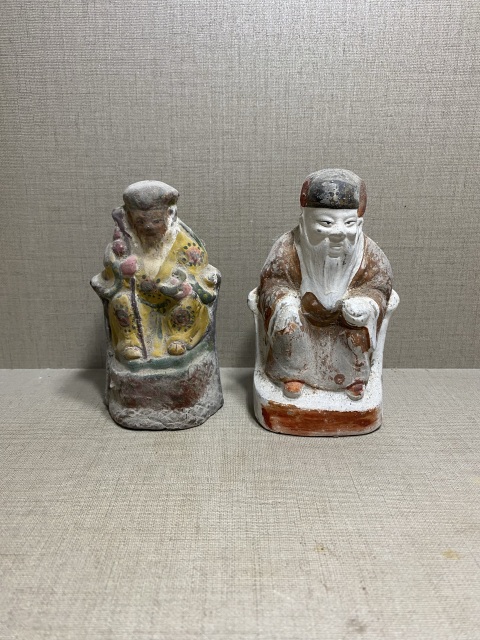 古玩陶瓷神仙塑像拍賣，當前價格680元