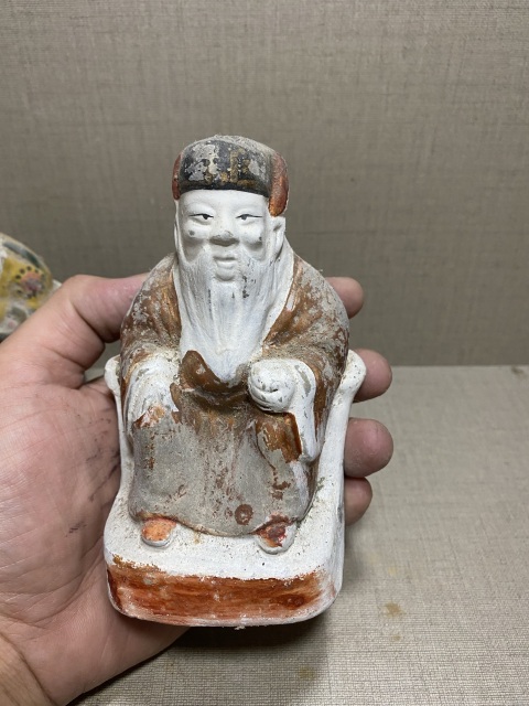古玩陶瓷神仙塑像拍賣，當前價格680元