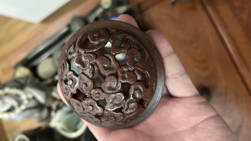 古玩雜項民國銅薰爐拍賣,當前價格599元