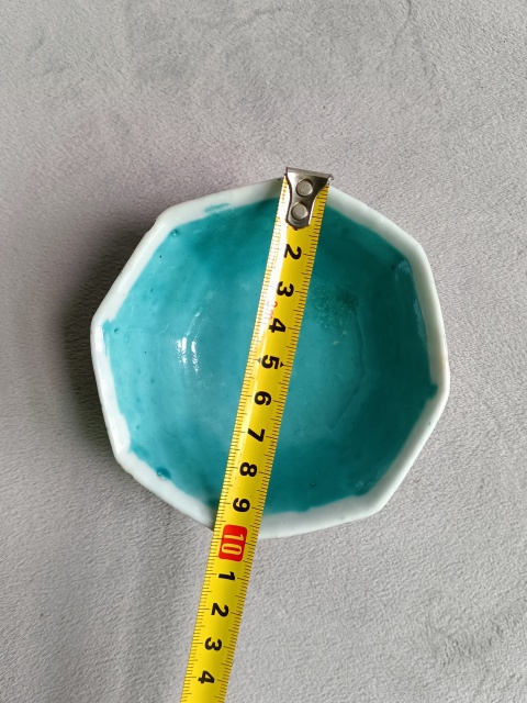 古玩陶瓷粉彩花卉紋八方貢碗拍賣，當前價格366元