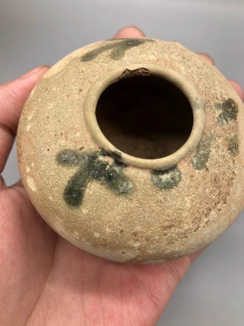 古玩陶瓷長沙窯水盂拍賣，當前價格1200元