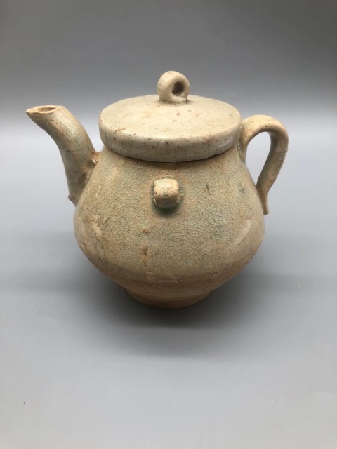 古玩陶瓷影青執壺拍賣,當前價格1500元