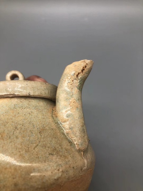 古玩陶瓷影青執壺拍賣,當前價格1500元